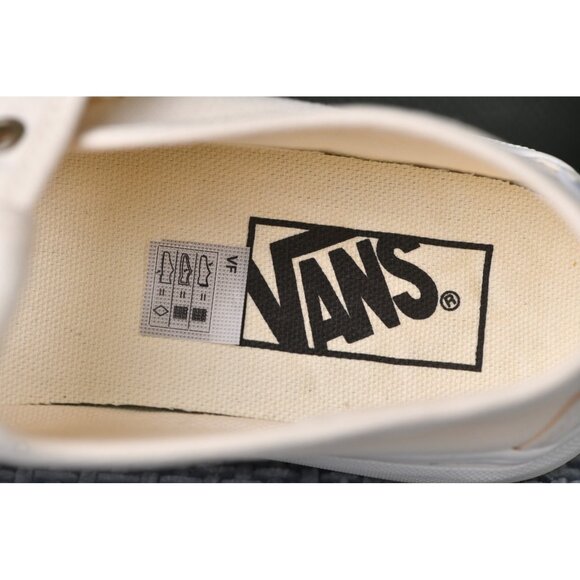 New! Size: 7.5 Women | Vans Style 93 Mary Jane Canvas Buckle Shoes Off White - Picture 5 of 13